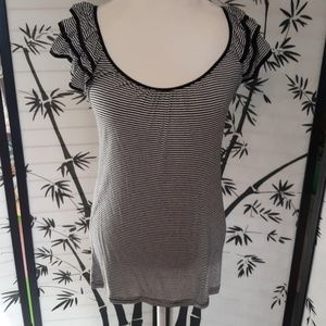 H & M shirt, ruffle sleeve